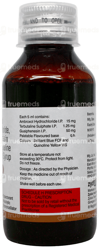 Aerodil Mixed Fruit Flavour Sugar Free Syrup 100Ml